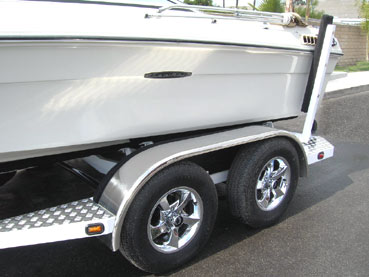 Stainless Fenders and Custom Wheels