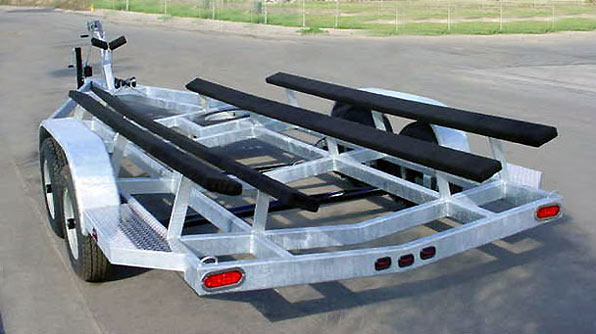 Galvanized Boat Trailer