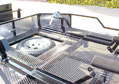 Flush Spare Tire Location
