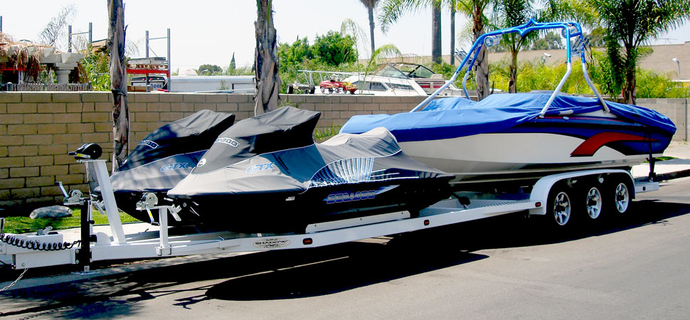Boat & Jet Ski Combo Trailer