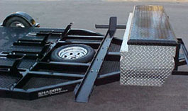 Motorcycle Rail & Spare Tire Location